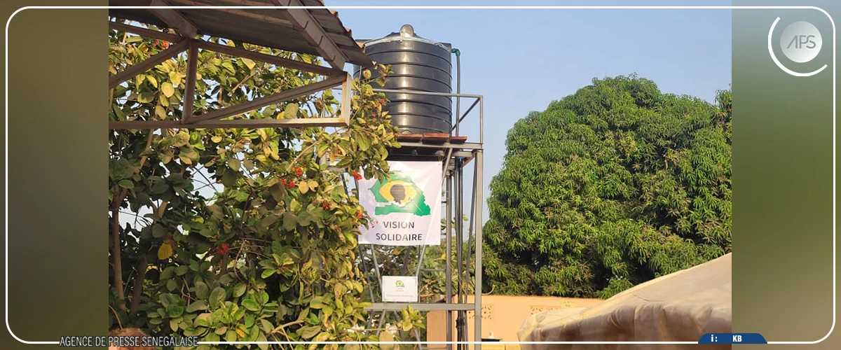 Ziguinchor : un forage solaire inclusif pour améliorer l’accès à l’eau pour des élèves déficients visuels