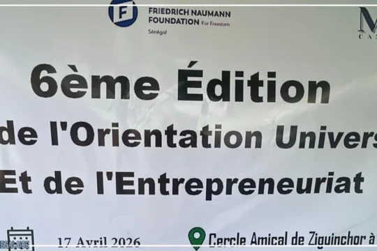 Ziguinchor : forte mobilisation des élèves et des étudiants au Forum de l’orientation universitaire et de l’entrepreneuriat