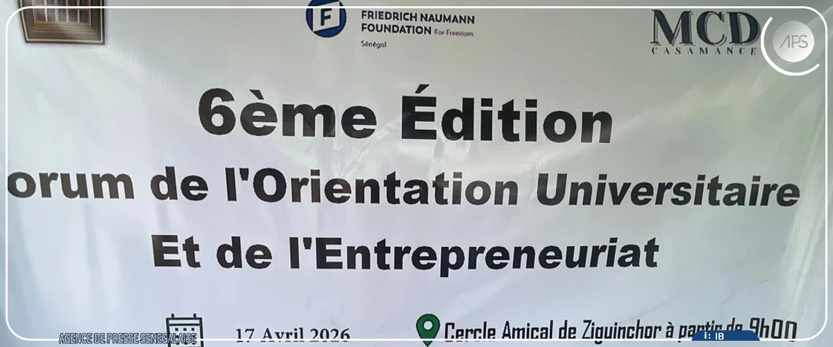 Ziguinchor : forte mobilisation des élèves et des étudiants au Forum de l’orientation universitaire et de l’entrepreneuriat