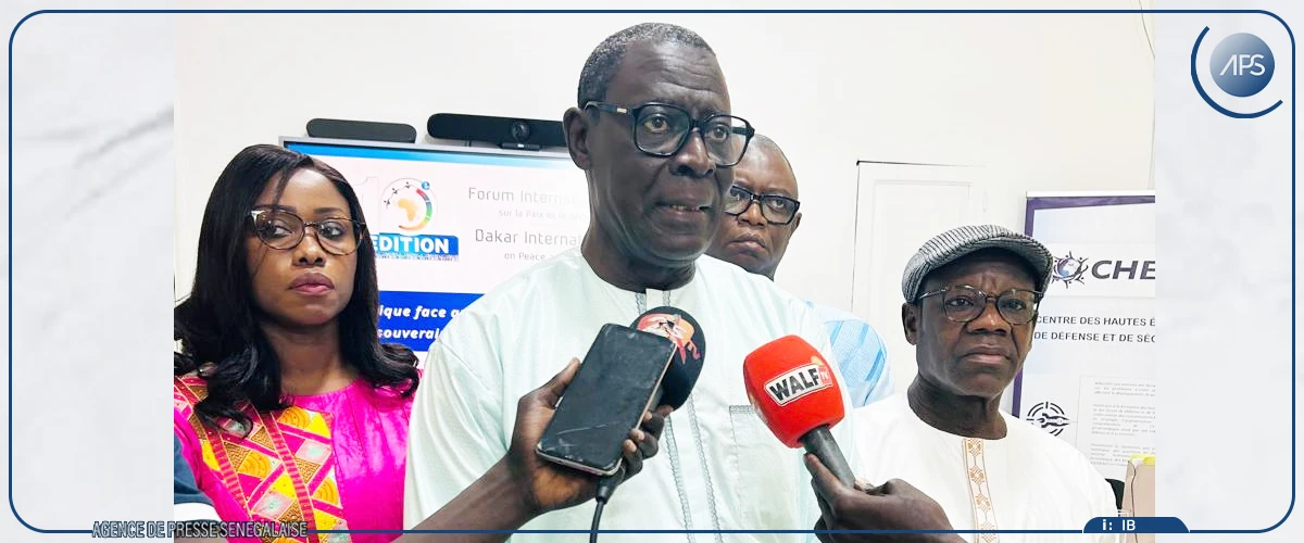 Paix et sécurité : le forum de Dakar va se pencher sur la notion de souveraineté (coordonnateur)