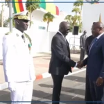Le président du Gabon est arrivé sur la place du défilé