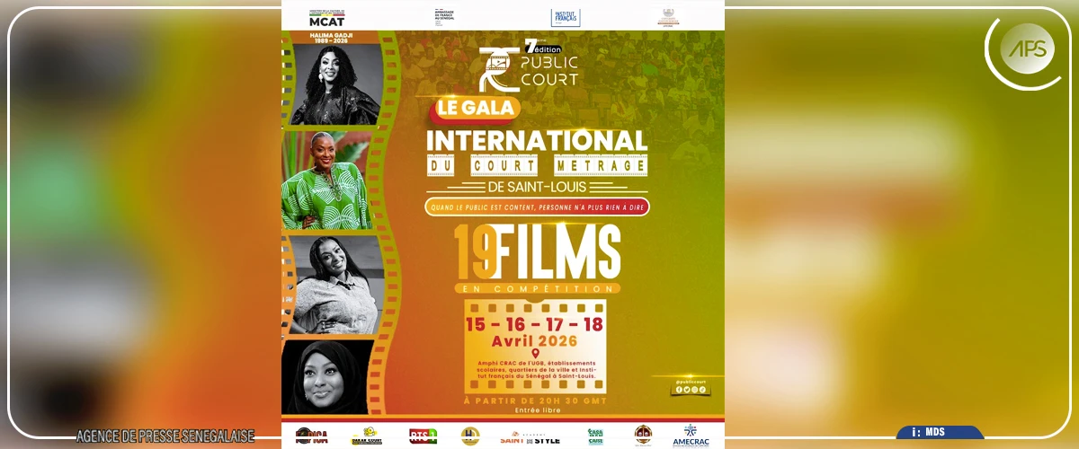 Saint-Louis : 19 films en compétition pour la 7e édition du Gala international du court-métrage