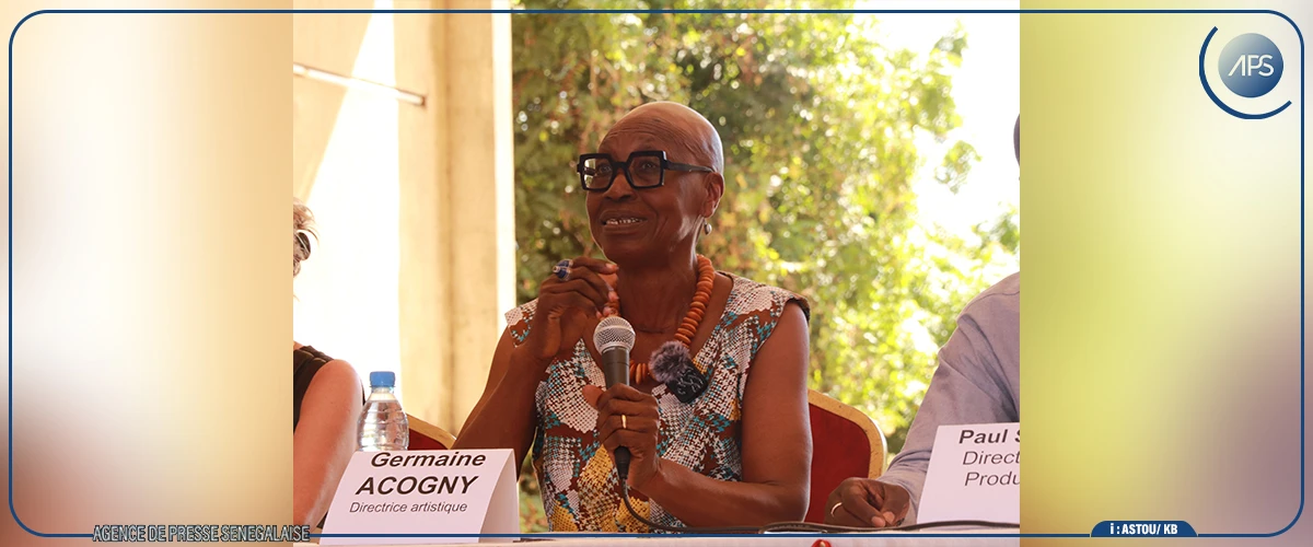La danse, un ”moyen de communication et d’éducation extraordinaire”, selon Germaine Acogny