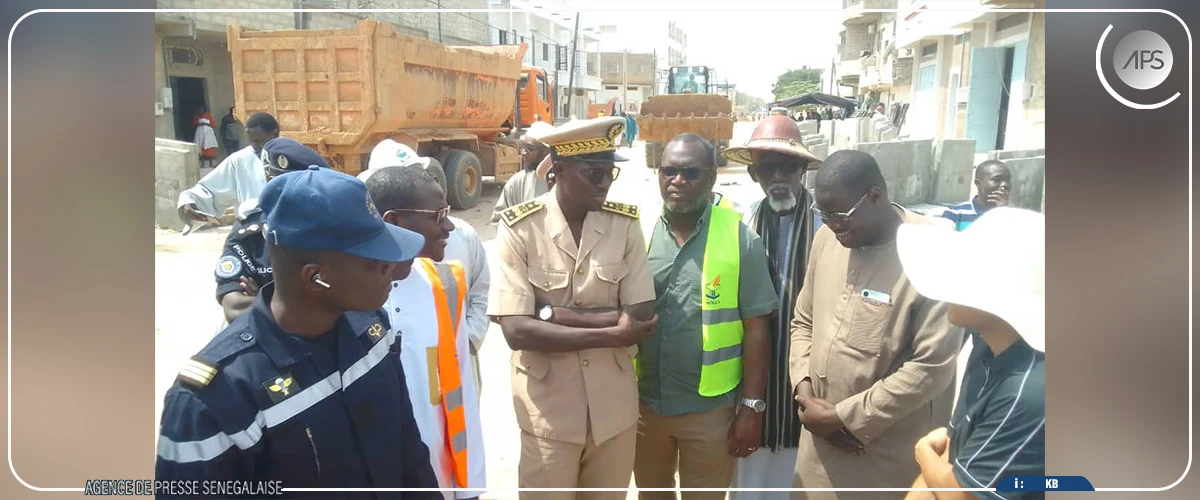 L’avancement des travaux de drainage des eaux pluviales à Touba est jugé ''peu satisfaisant'', selon le préfet de Mbacké