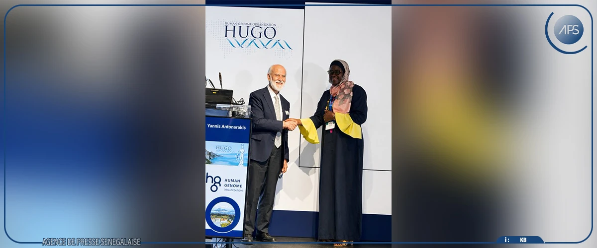 Génétique : la Sénégalaise Rokhaya Ndiaye Diallo reçoit le prix HUGO Afrique 2026