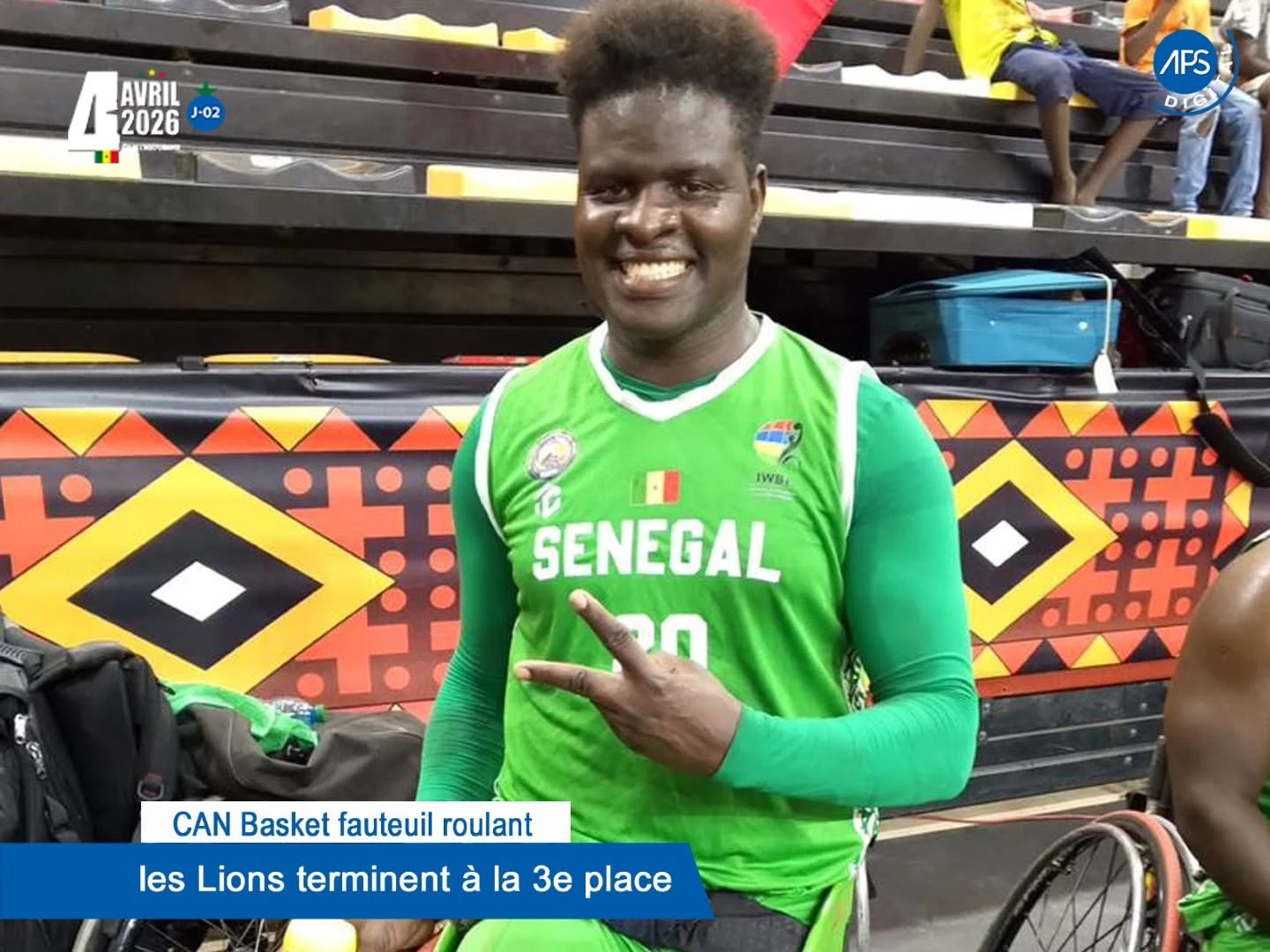 CAN fauteuil roulant : les Lions terminent à la 3e place