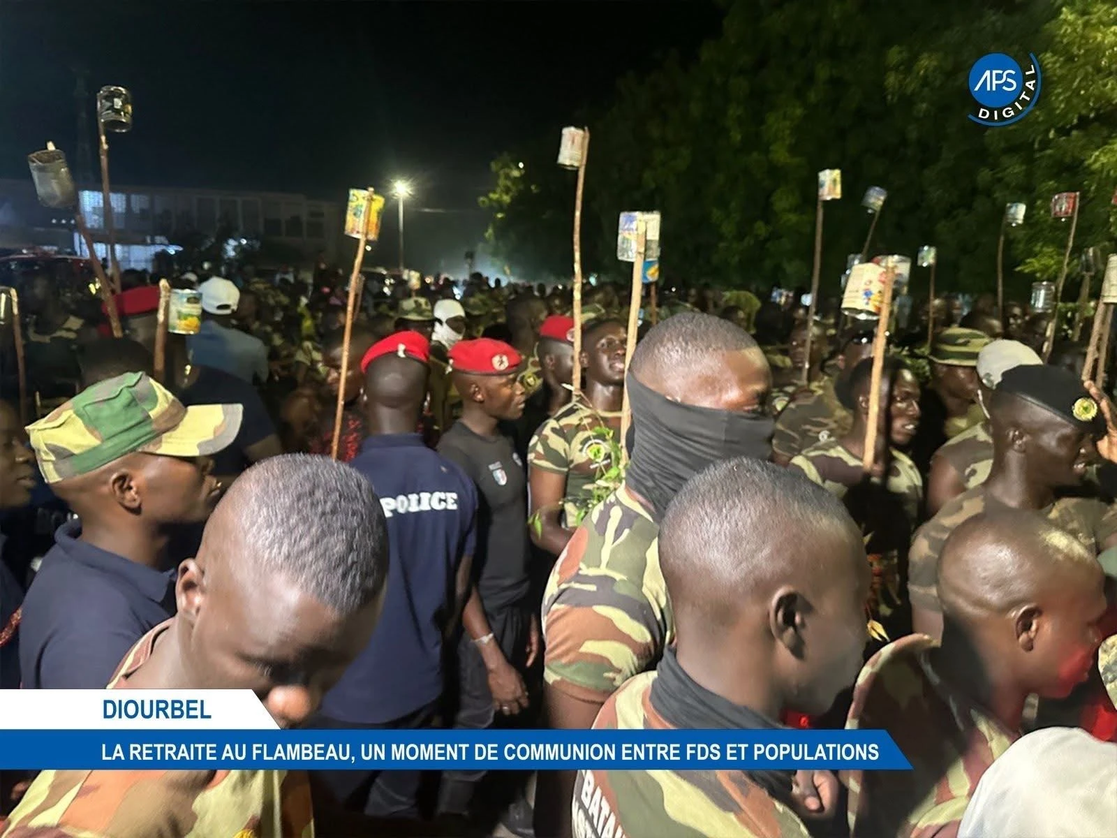 Diourbel : la retraite au flambeau, un moment de communion entre FDS et populations