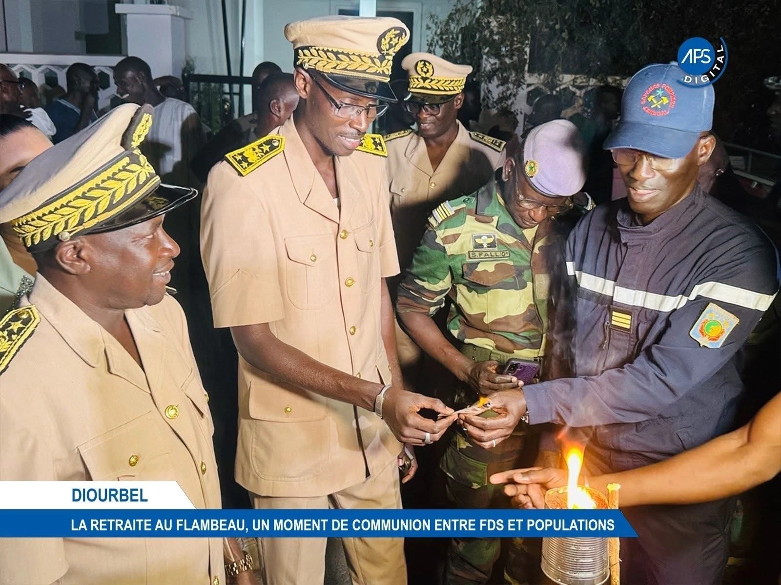 Diourbel : la retraite au flambeau, un moment de communion entre FDS et populations