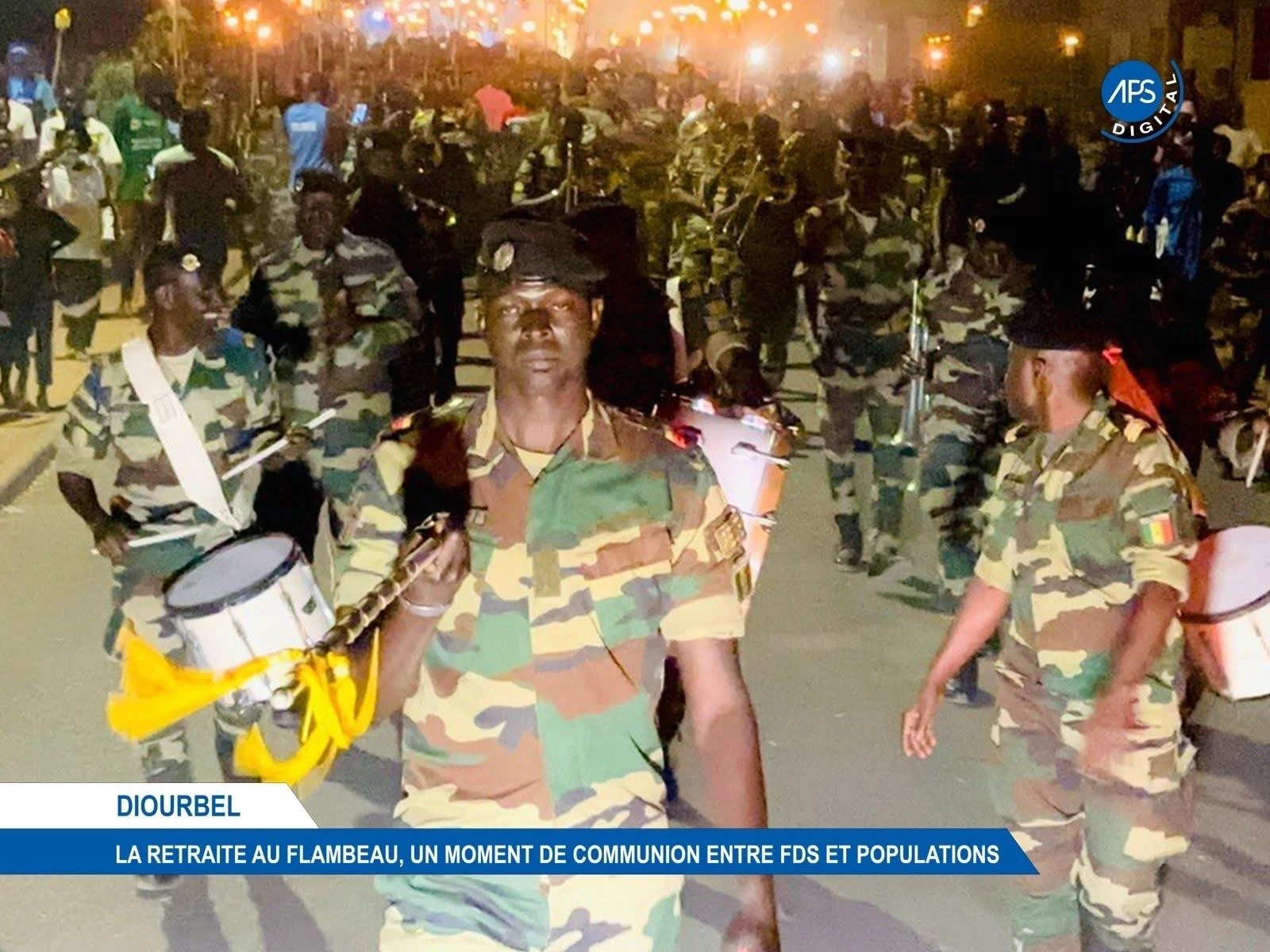 Diourbel : la retraite au flambeau, un moment de communion entre FDS et populations