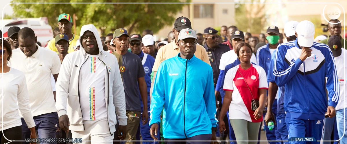 Kaolack: une randonnée pédestre pour célébrer la Journée internationale du sport pour le développement et la paix