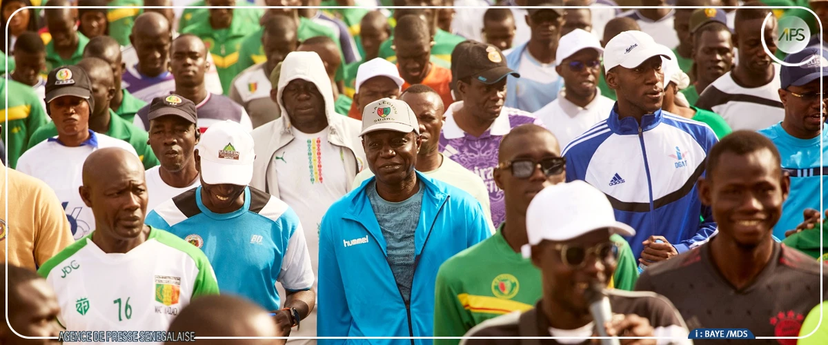 Kaolack: une randonnée pédestre pour célébrer la Journée internationale du sport pour le développement et la paix