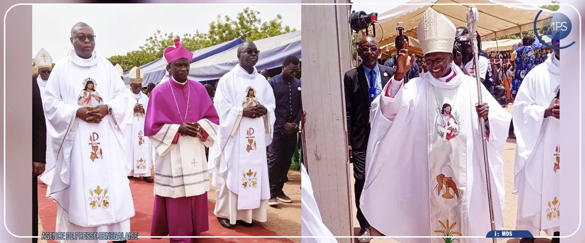 Mgr Joseph Francis Janvier Badji, ordonné évêque coadjuteur du diocèse de Kolda