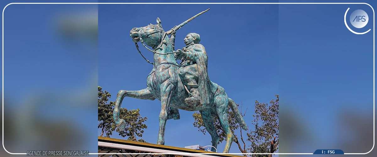 Héros national, une statue à la dimension de la stature de Lat Dior Ngoné Latyr Diop