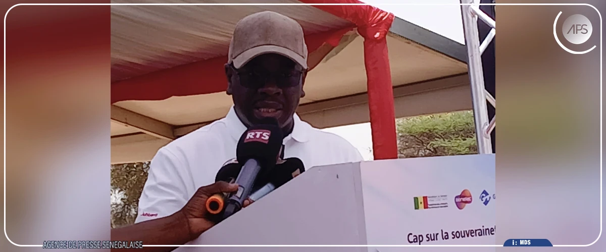 Birame Soulèye Diop lance les travaux d'une centrale solaire de 50 MW à Warkhokh