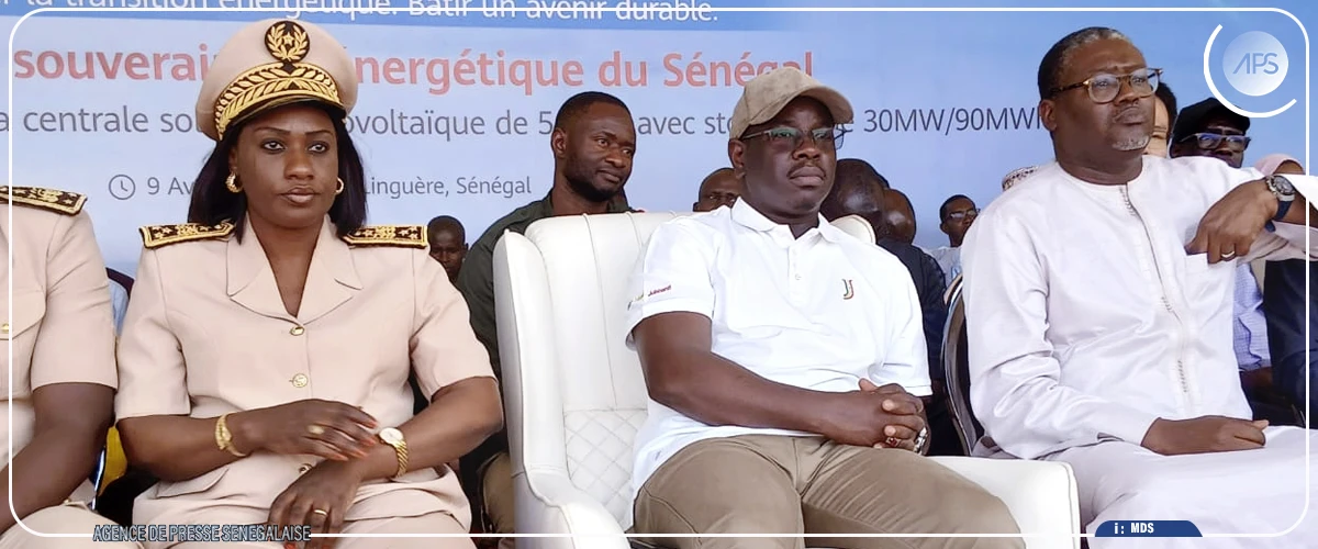 Birame Soulèye Diop lance les travaux d’une centrale solaire de 50 MW à Warkhokh
