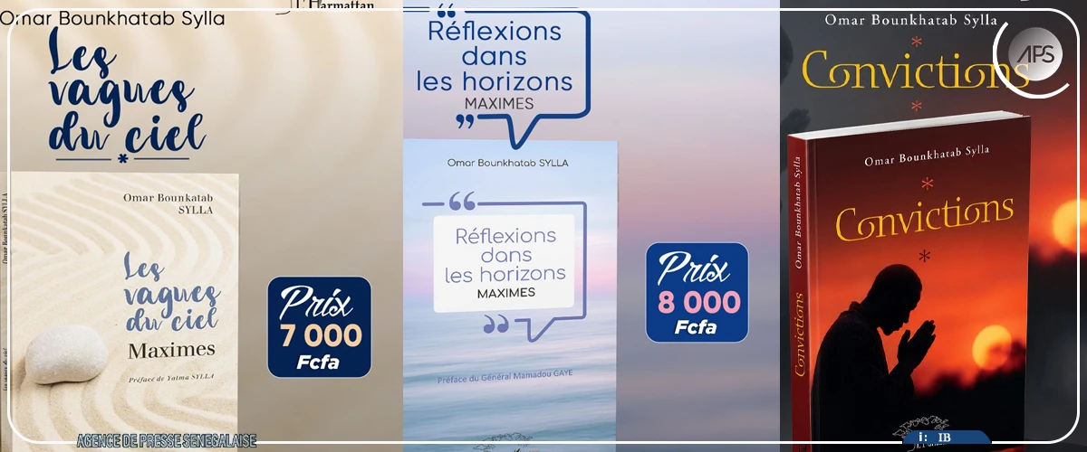 Le magistrat Omar Bounkhatab Sylla publie trois nouveaux ouvrages