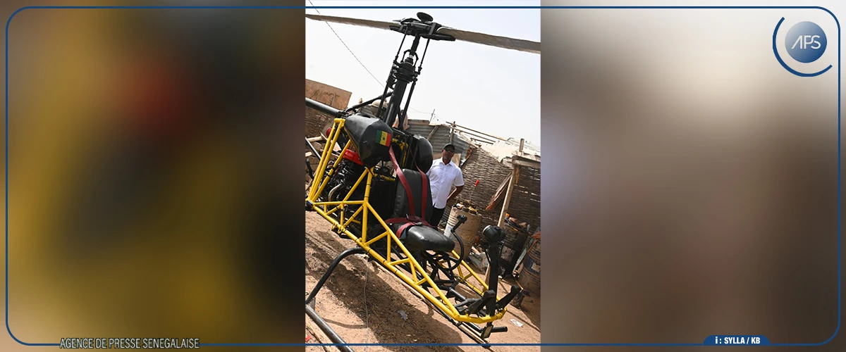 De maçon à inventeur d’un hélicoptère artisanal : le pari fou et fascinant de Mamadou Sow