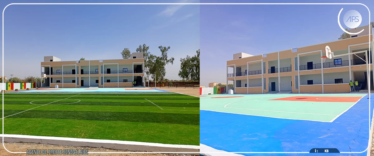 Matam : un bloc pédagogique et un complexe sportif réceptionnés à Agnam Thiodaye