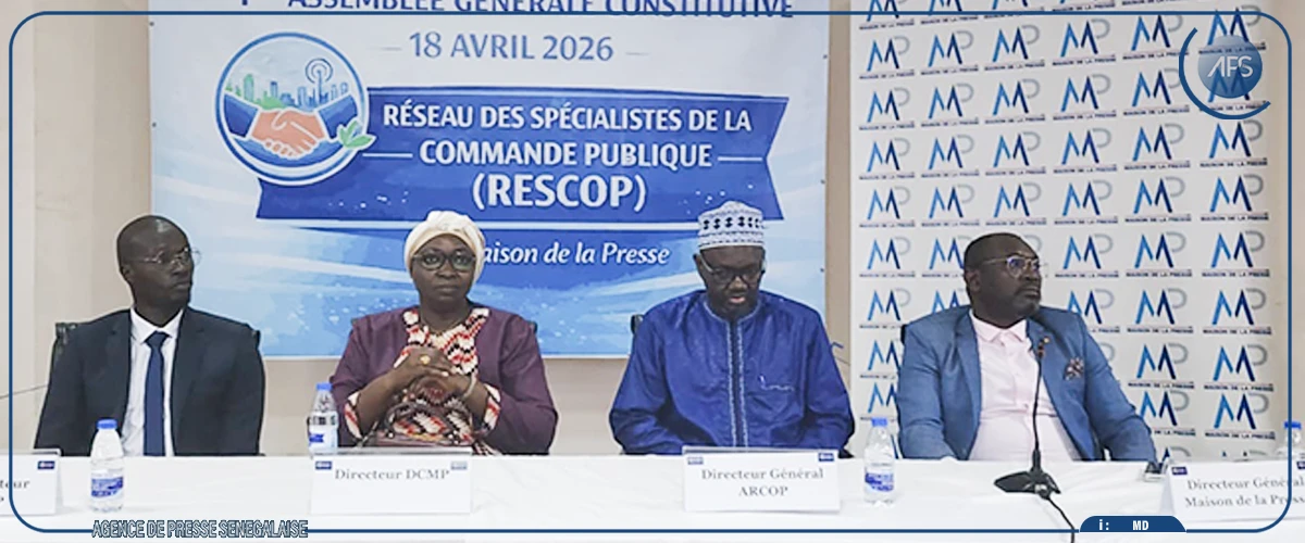 Des experts et praticiens lancent le Réseau sénégalais des spécialistes de la commande publique