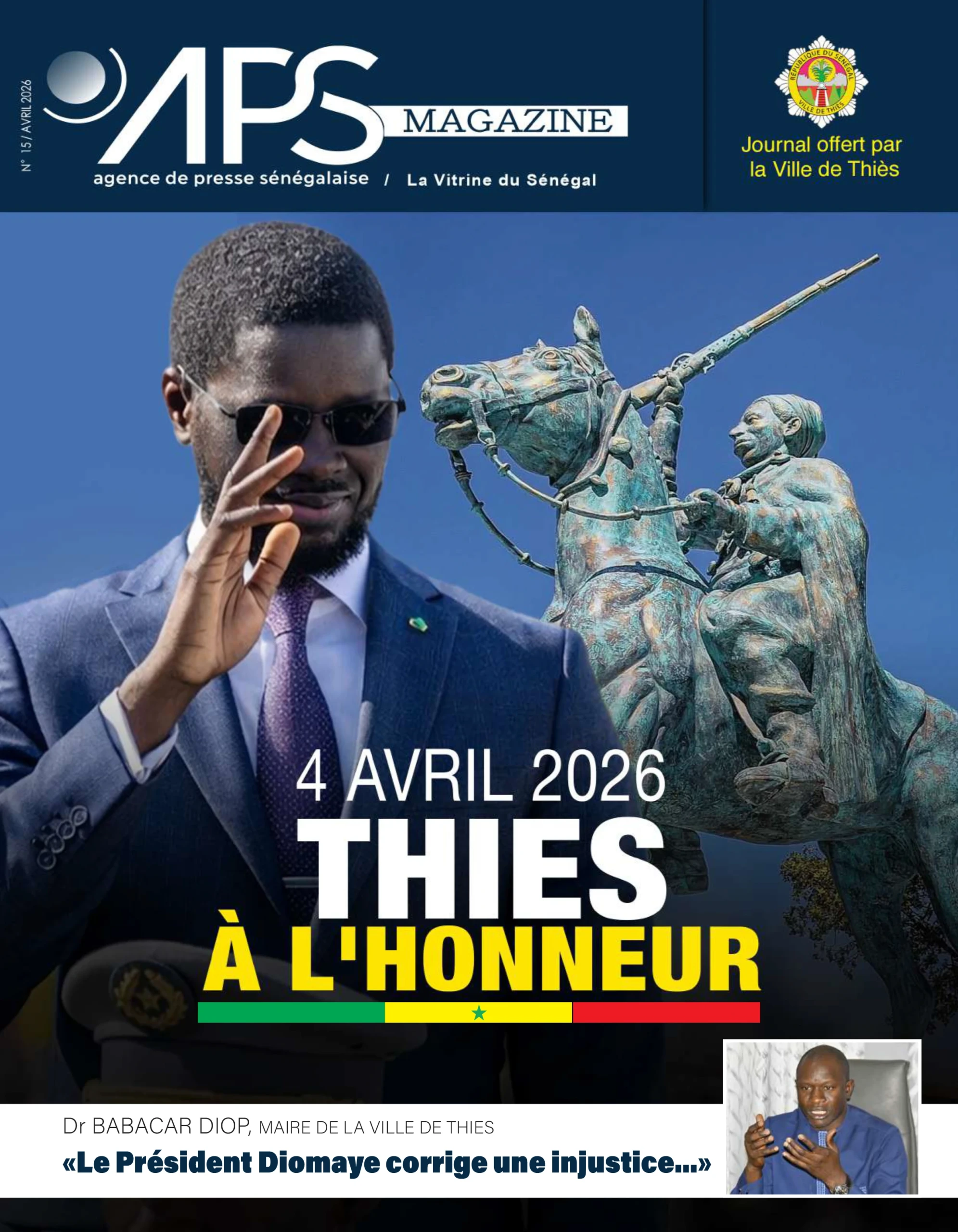 Les Lions, en partance pour l'Afrobasket, ont reçu le drapeau national