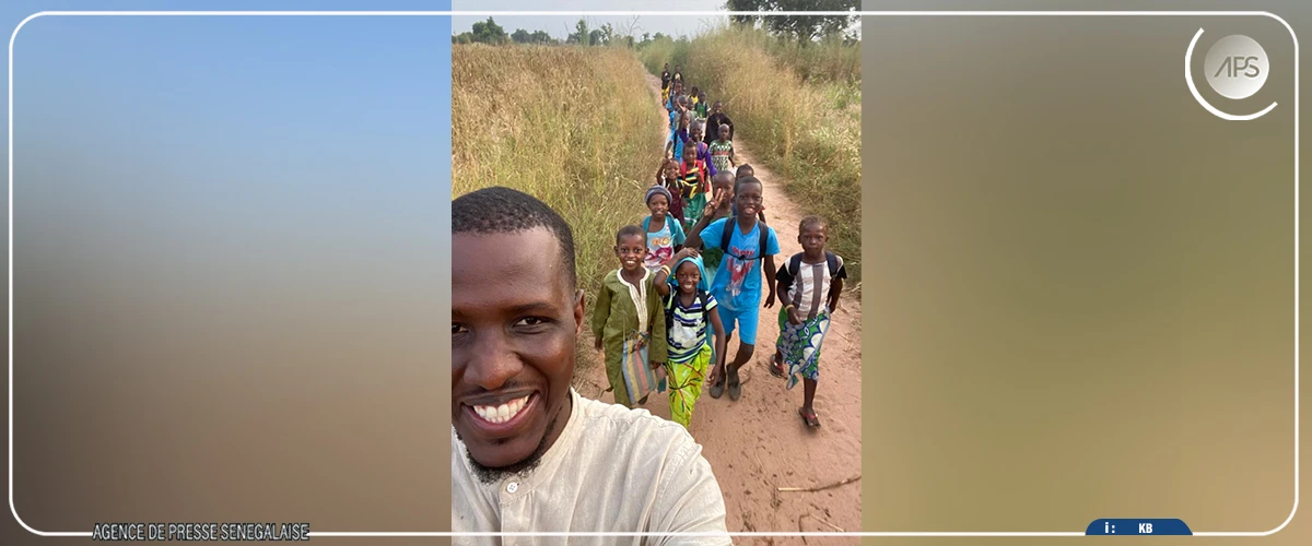 Pape Mot Sarr, symbole de l'engagement citoyen à Thiongue Wolof, un village de Kaffrine