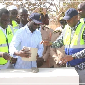 Bassirou Diomaye Faye lance les travaux de la zone aménagée pour l'investissement de Médina Yoro Foulah