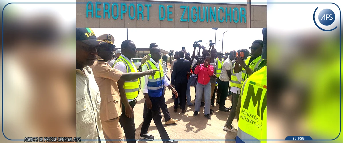 Chantiers de l’aéroport de Ziguinchor : le gouvernement insiste pour le respect “strict” des délais