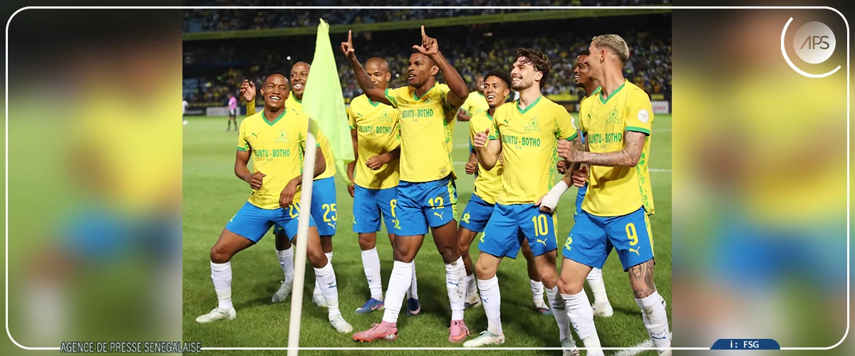 Ligue des champions CAF : Mamelodi Sundowns et l’AS FAR prennent l’avantage en demi-finales aller