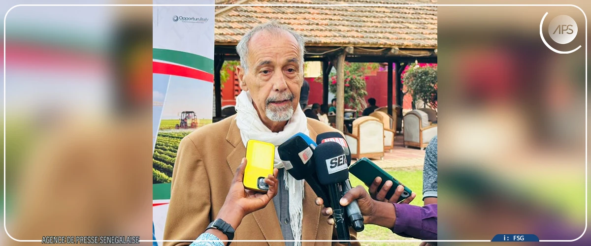 Saint-Louis : un officiel italien met en relief la richesse de la production agricole du Sénégal