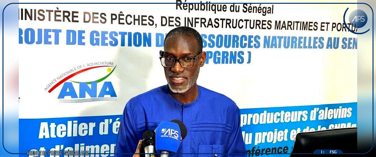 Aquaculture : le DG de l’ANA annonce la relance de l’usine de production d’aliments pour poissons de Bokhol 