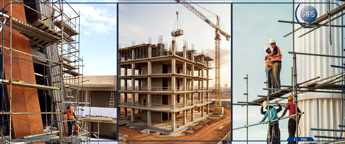 Chantiers BTP à Dakar : les normes sécuritaires intégrées, reste le déficit d’équipements de protection