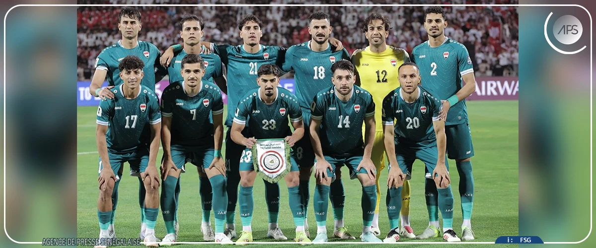‎ Mondial 2026 : l’Irak rejoint le Sénégal, la France et la Norvège dans la poule I 