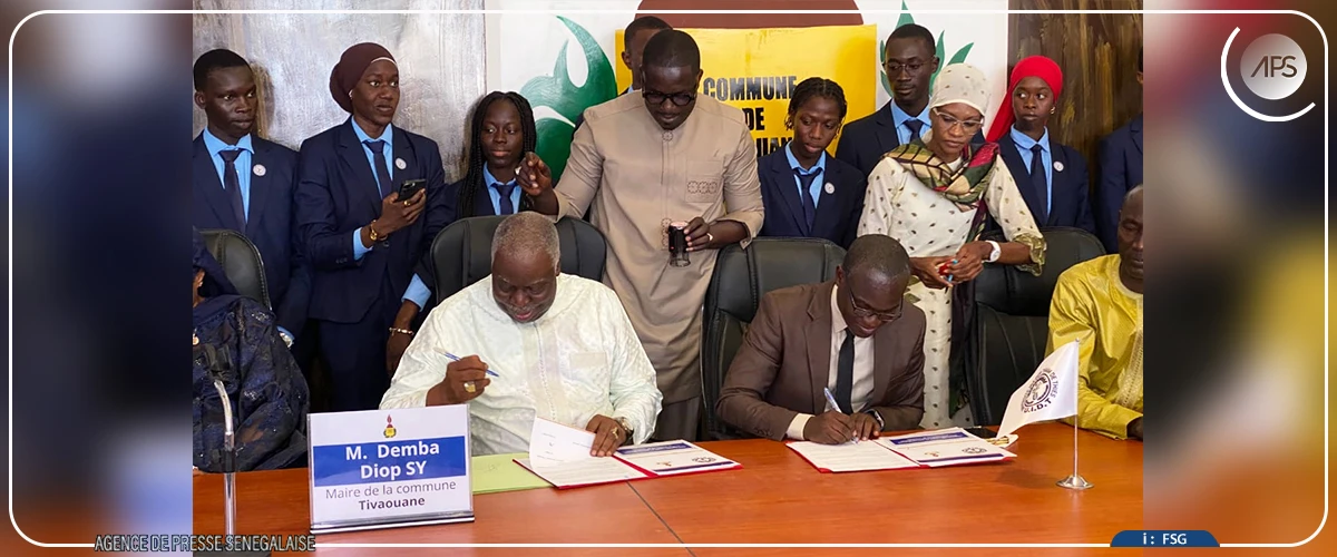 Tivaouane scelle une alliance stratégique avec l’Université Iba Der Thiam pour ancrer le savoir au cœur de son développement