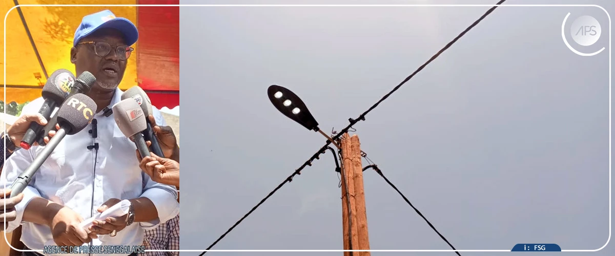 Sédhiou : six villages des communes de Djirédji et Bambaly connectés à l’électricité