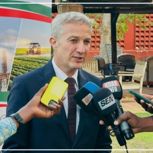 Saint-Louis : un officiel italien met en relief la richesse de la production agricole du Sénégal
