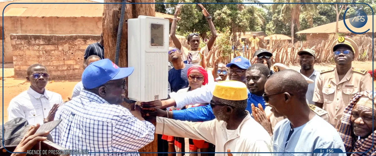 Sédhiou : six villages des communes de Djirédji et Bambaly connectés à l’électricité