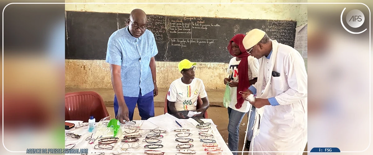 Gaya : plus de 500 personnes bénéficient de consultations ophtalmologiques gratuites