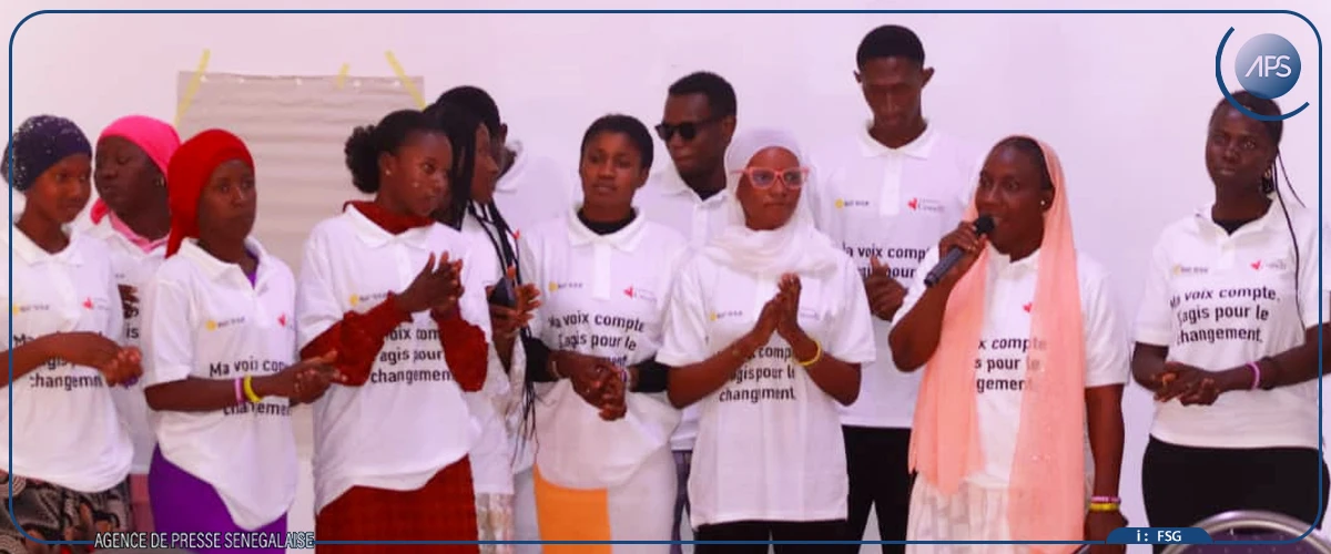 Sédhiou : des jeunes outillés en techniques de plaidoyer pour défendre leurs droits