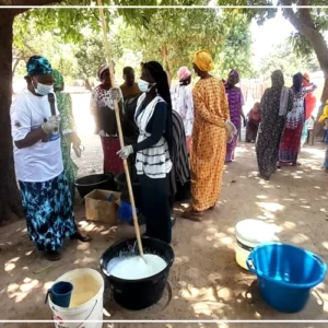 Sédhiou : plus d'une centaine de femmes formées aux techniques de saponification