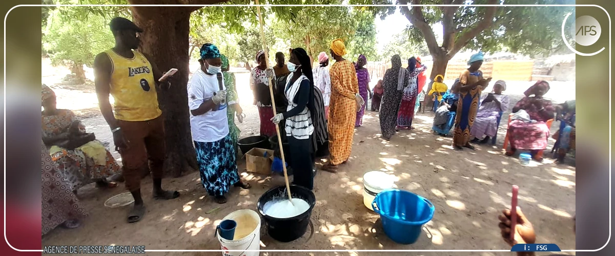 Sédhiou : plus d’une centaine de femmes formées aux techniques de saponification