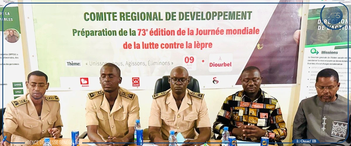 Touba concentre près d'un quart des cas de lèpre au Sénégal (officiel)