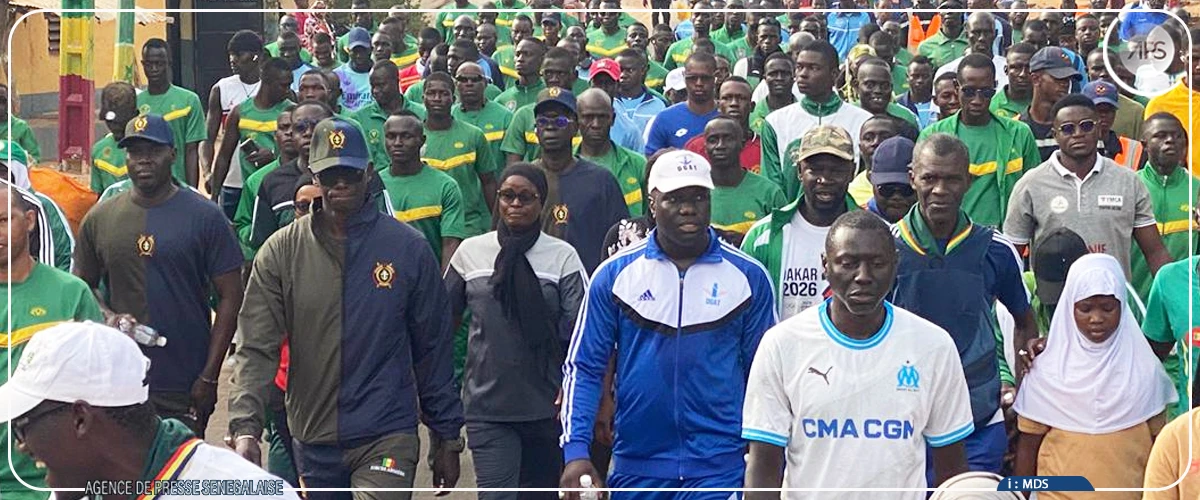 Journée mondiale du sport: forte mobilisation à Ziguinchor autour des valeurs citoyennes et des JOJ 2026