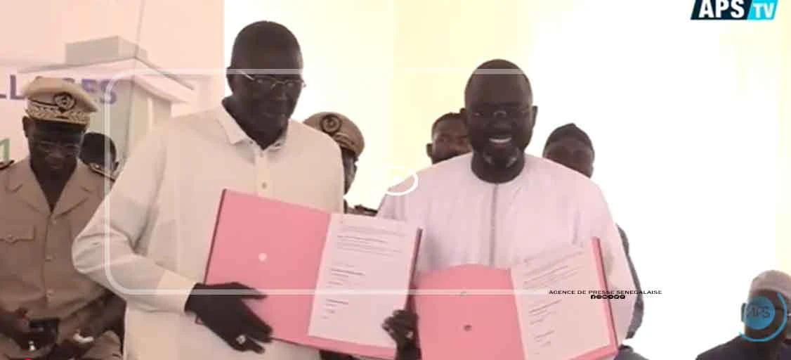 Méouane :les ICS inaugurent deux villages modernes à Ndary et Thissé 1