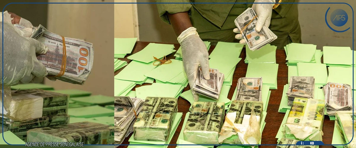 Une saisie record de faux billets de banque d’une contrevaleur de plus de six milliards FCFA à Thiaroye Azur (douanes) 