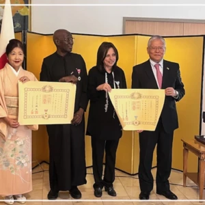 Papa Maguette Guèye distingué pour sa contribution au renforcement des liens avec le Japon
