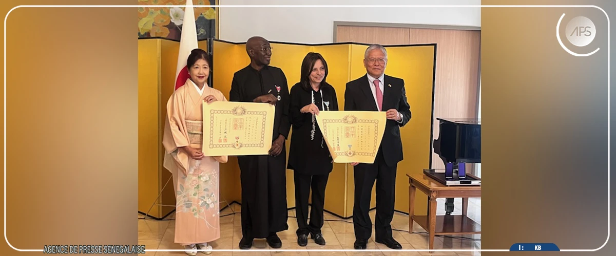 Papa Maguette Guèye distingué pour sa contribution au renforcement des liens avec le Japon