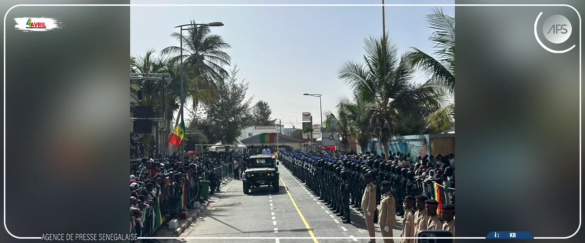 Saint-Louis : le gouverneur Al Hassan Sall procède à la revue des troupes