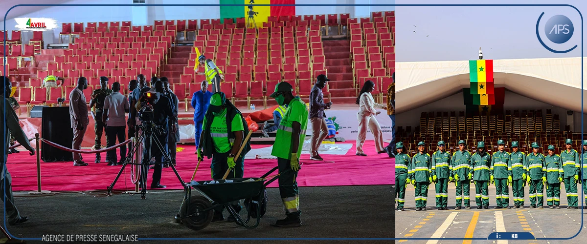 Thiès : après le défilé officiel du 4-Avril, les populations invitées à adopter ”durablement” des comportements éco-citoyens