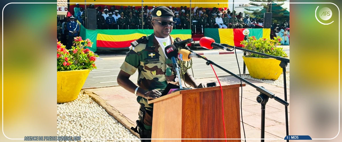 Bataillon Dakar-Bango : le drapeau présenté à près de 1900 soldats du premier contingent 2026