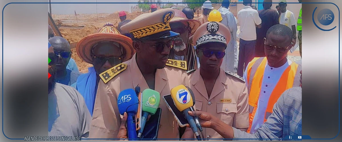 L’avancement des travaux de drainage des eaux pluviales à Touba est jugé ”peu satisfaisant”, selon le préfet de Mbacké